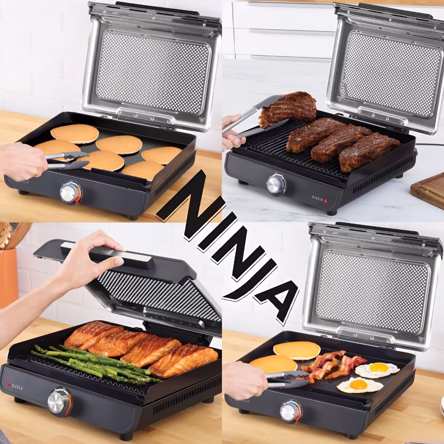 گریل باربیکیو بدون دود نینجا برند NINJA مدل GR101