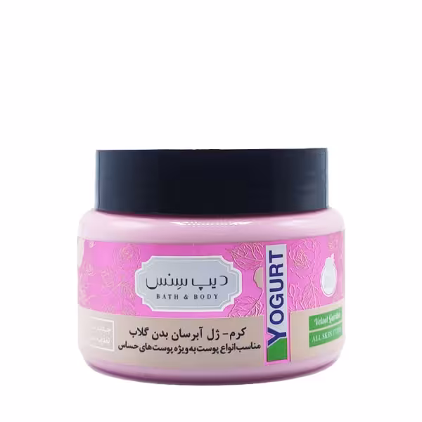 کرم-ژل بدن دیپ سنس مدل گلاب