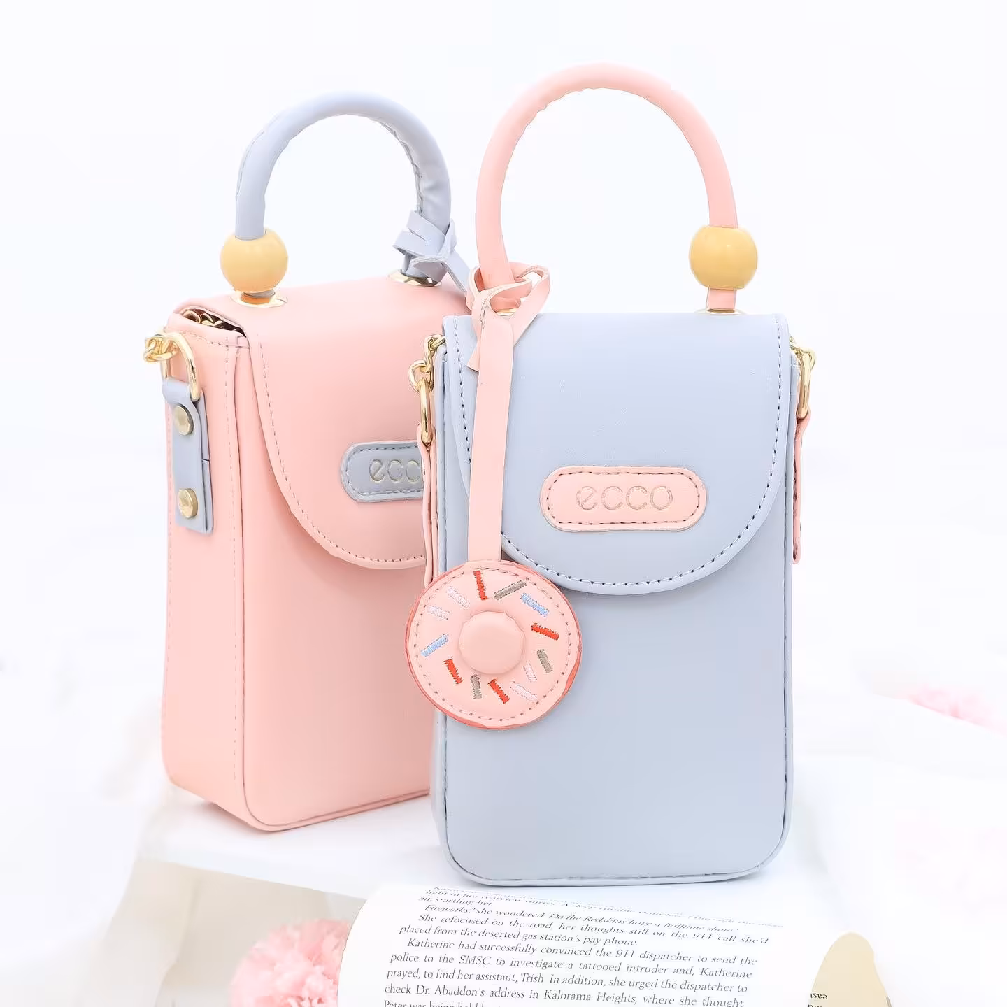 کیف دوشی دخترانه فانتزی کیف موبایلی خارجی دخترانه 1318  (ارسال رایگان)