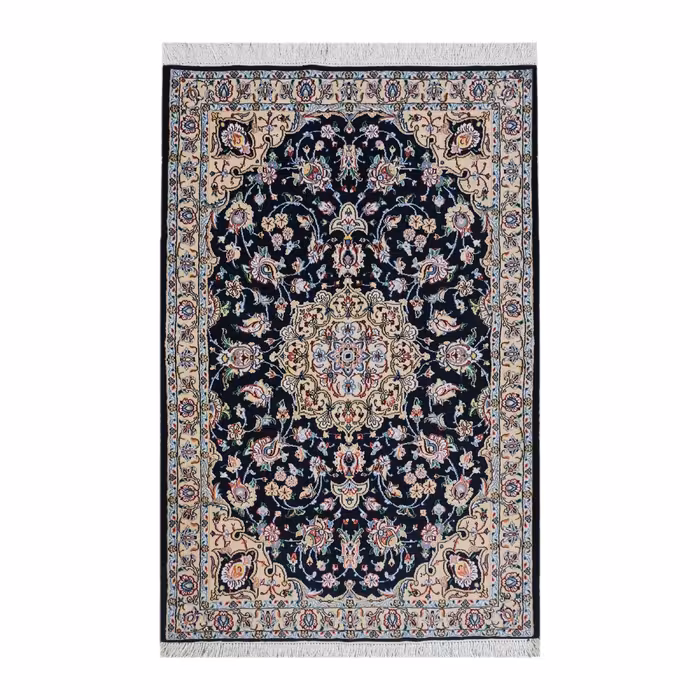 فرش دستبافت دو متری مدل نایین کد 1247