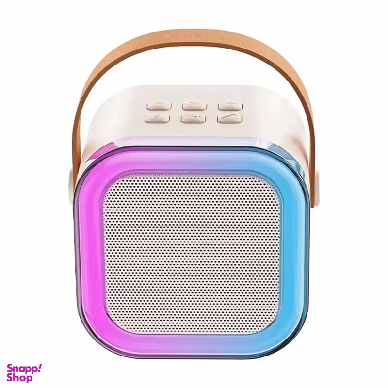 اسپیکر بلوتوثی قابل حمل مدل K12 به همراه دو میکروفون