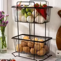 سبد پیاز و سیب زمینی