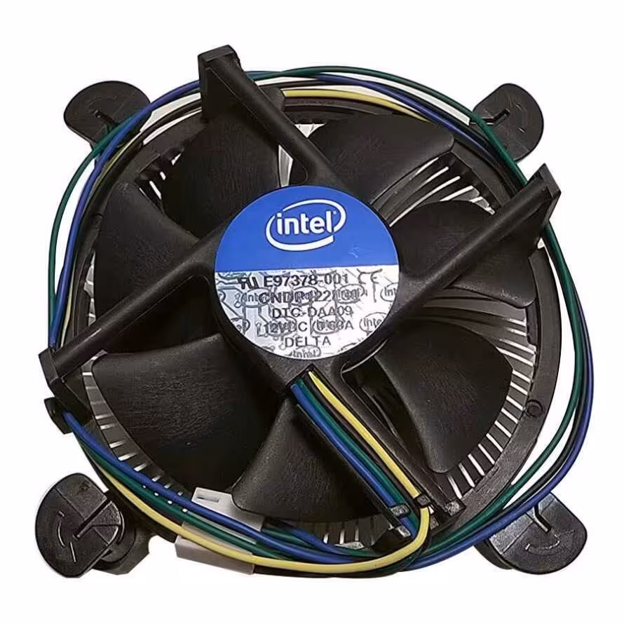 خنک کننده پردازنده اینتل Stock Fan Aluminium LGA11X LGA12X