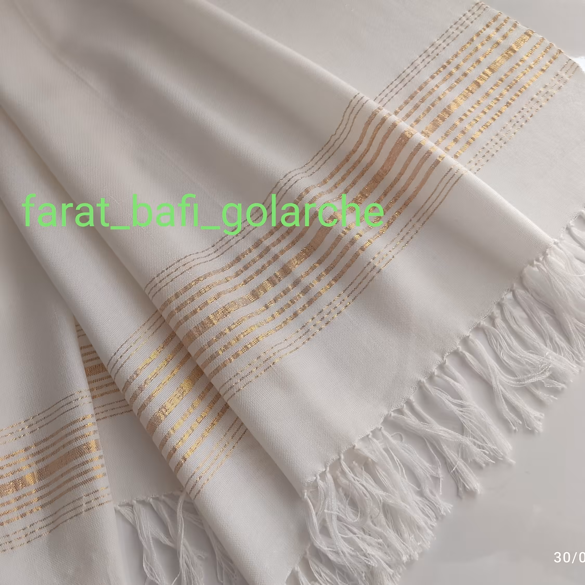 ست دو تایی حوله دست سفید