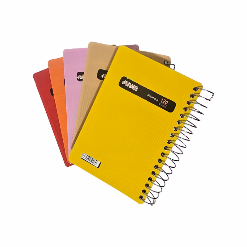 دفترچه یادداشت 1/16 فنر بغل استریپ