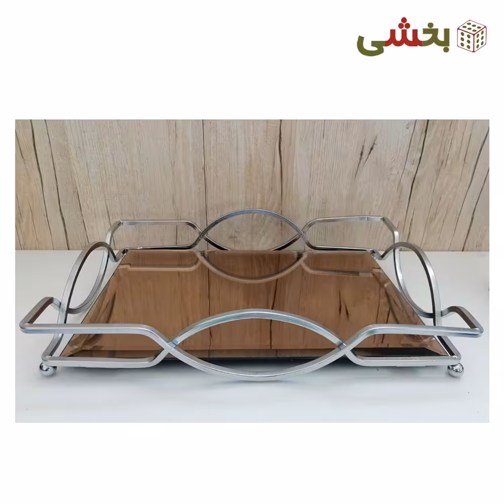 سینی کف آیینه طرح چشم