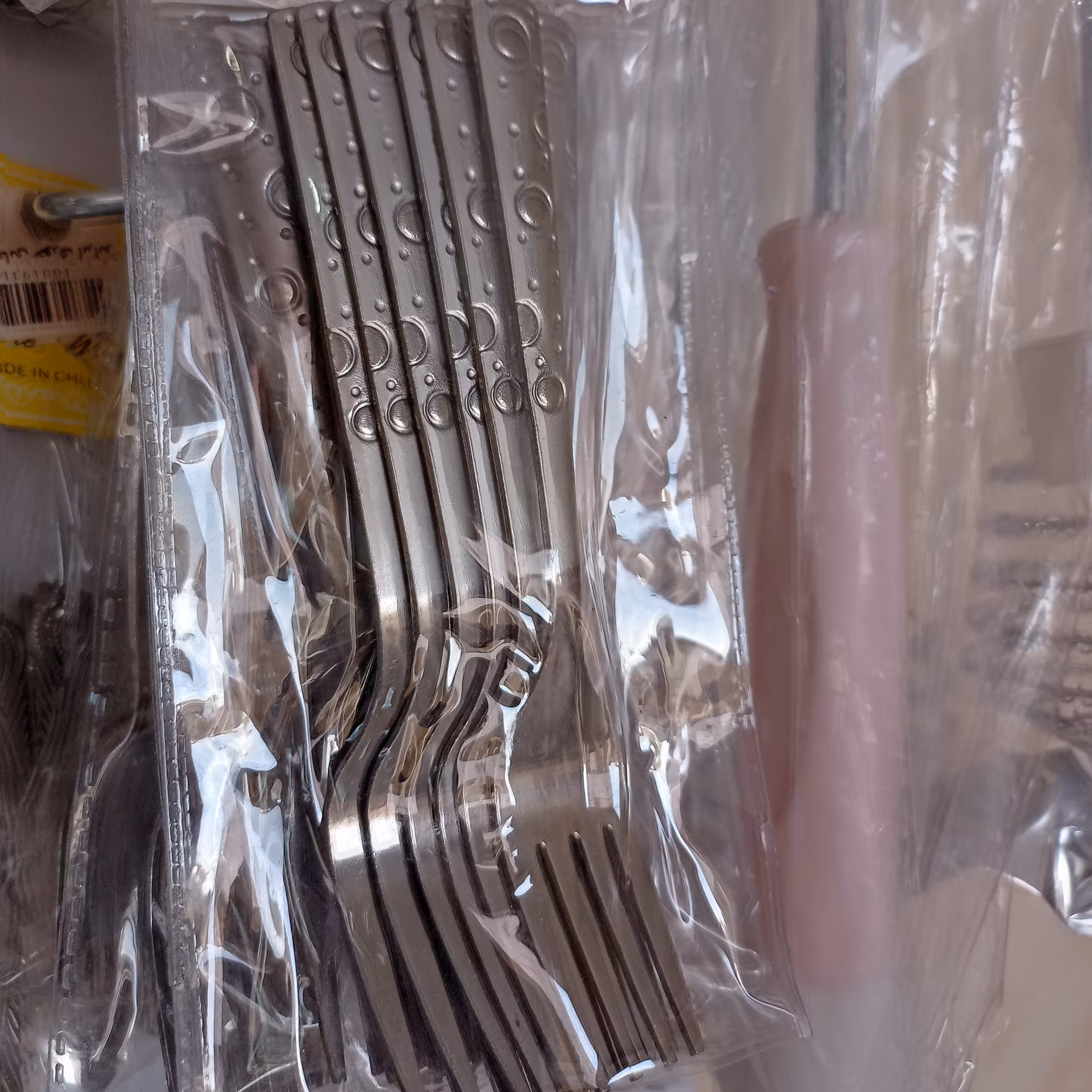 چنگال میوه خوری توپی بسته 6عددی