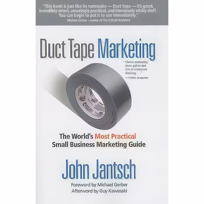 کتاب زبان اصلی Duct Tape Marketing اثر John Jantsch انتشارات Nelson Business
