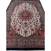 قالیچه دستبافت بیجار  50 رج (سه و نیم متری)رنگ گیاهی 