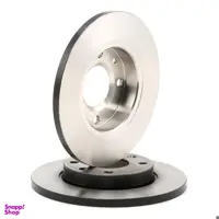 دیسک ترمز جلو خودرو تی آر دبلی کد DF2815 مناسب پژو 206 تیپ 2 بسته ۲ عددی