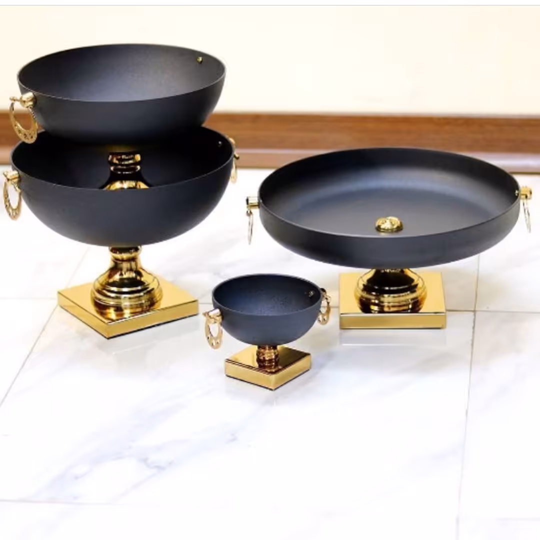 سرویس پذیرایی مصری طلایی مشکی مگه داریم زیباتر از اینا