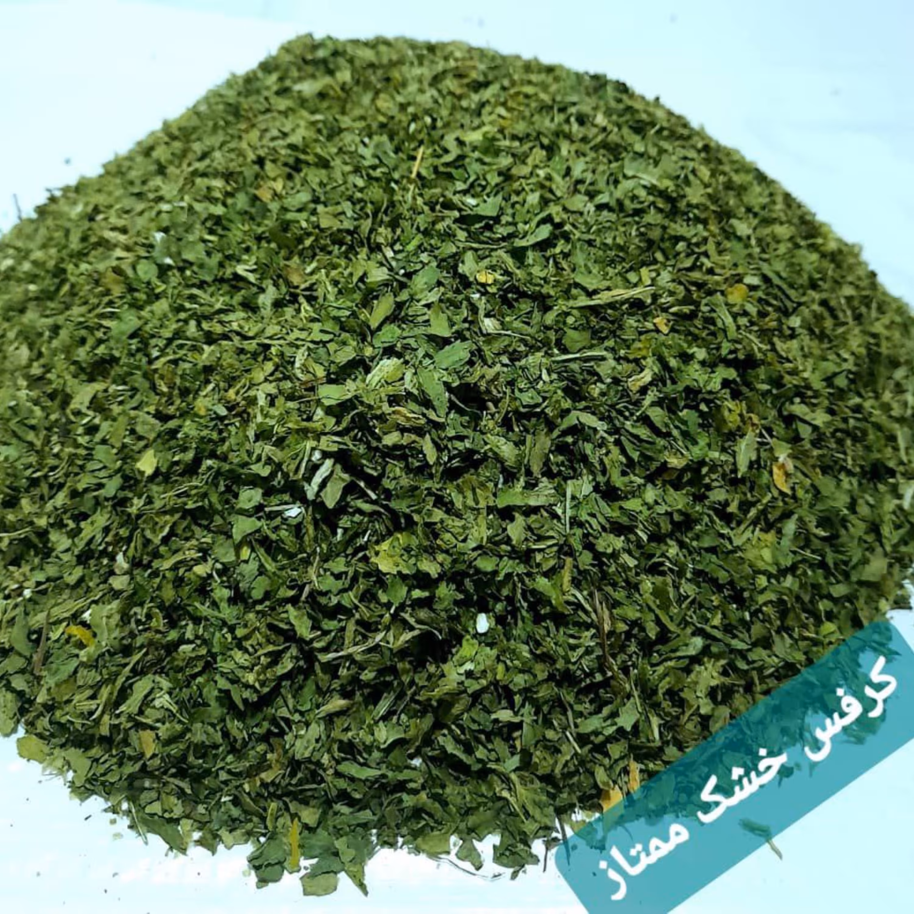 کرفس خشک خانگی کاملا سبز و معطر 500 گرمی