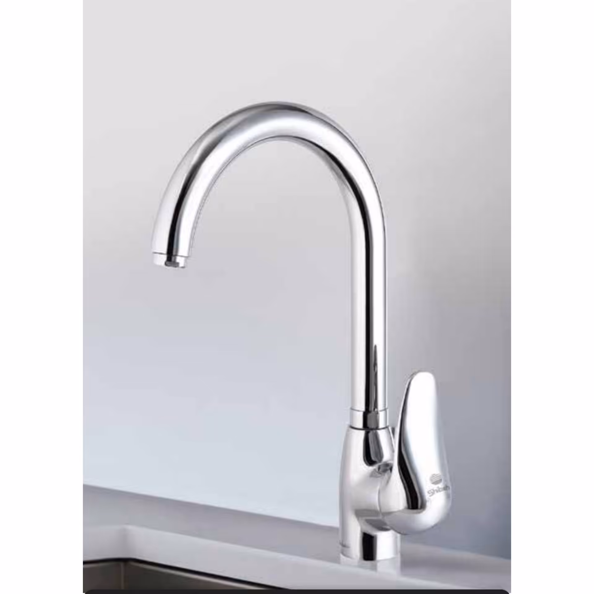 شیر آشپزخانه شیبه مدل آفتاب کروم