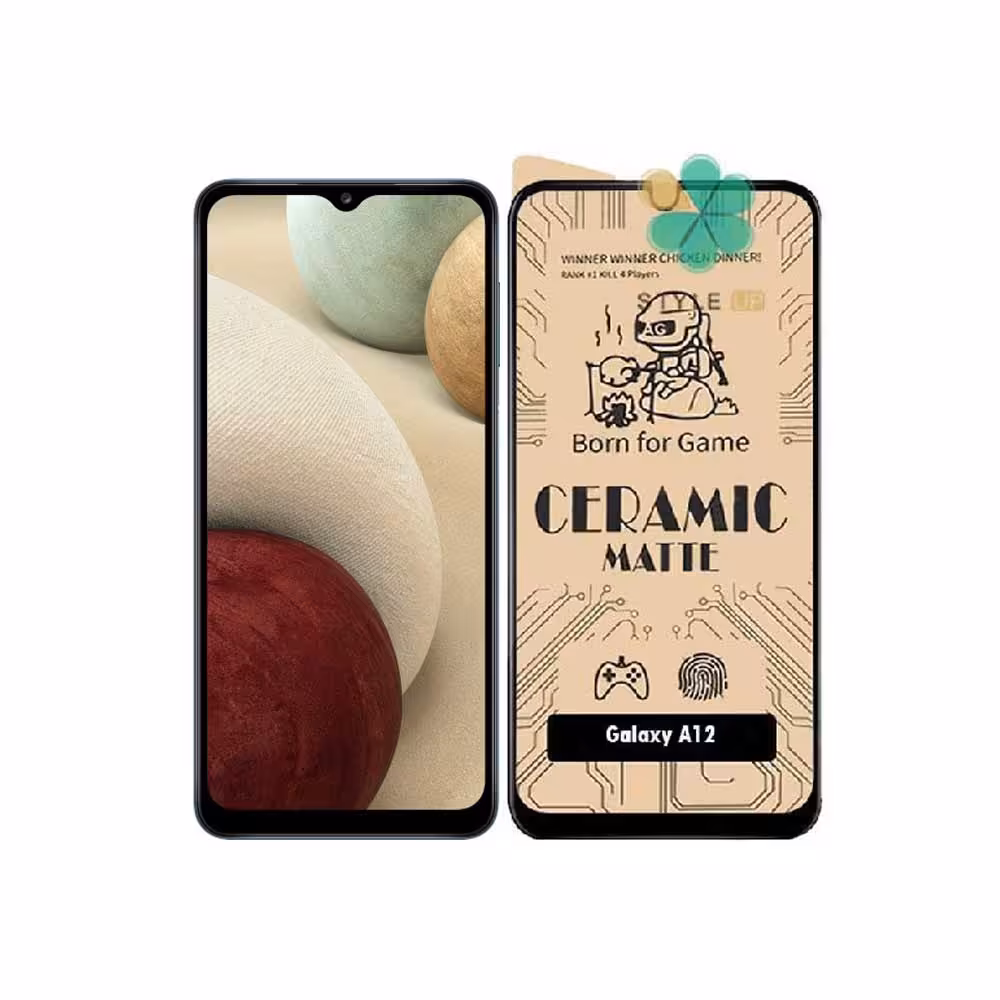 گلس سرامیکی مات گوشی سامسونگ Samsung Galaxy A12