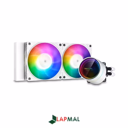 خنک کننده پردازنده دیپ کول مدل CASTLE 240EX ARGB White
فروشگاه اینترنتی تخصصی لپتاپ لپ مال