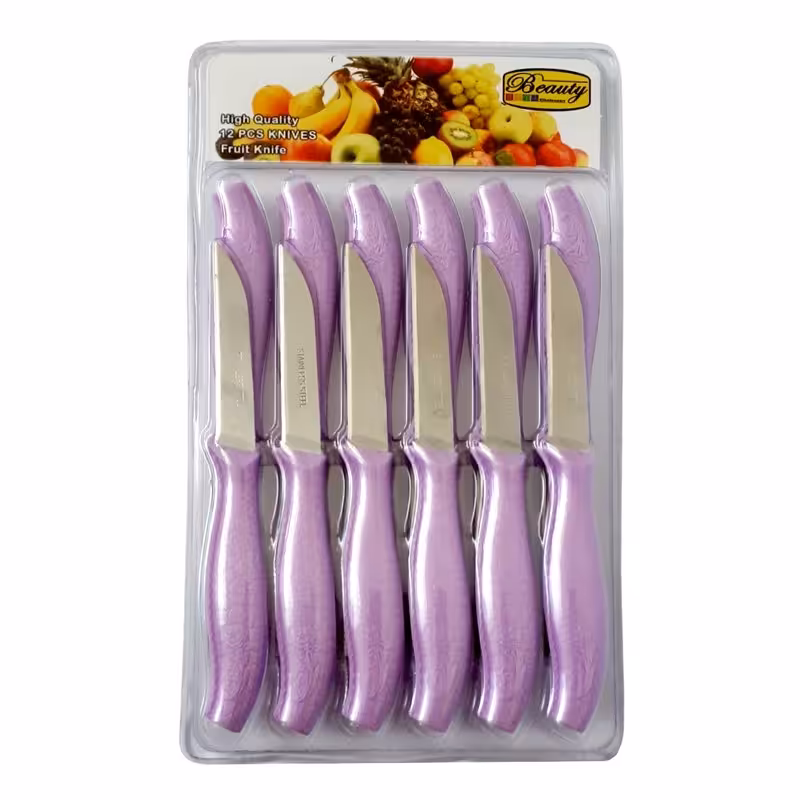 کارد میوه خوری بیوتی بسته 12 عددی