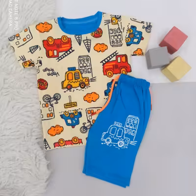 تیشرت شلوارک پسرانه