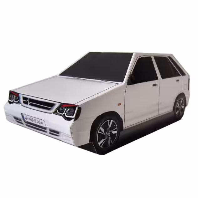 دستمال کاغذی طرح پراید 111 هاچبک