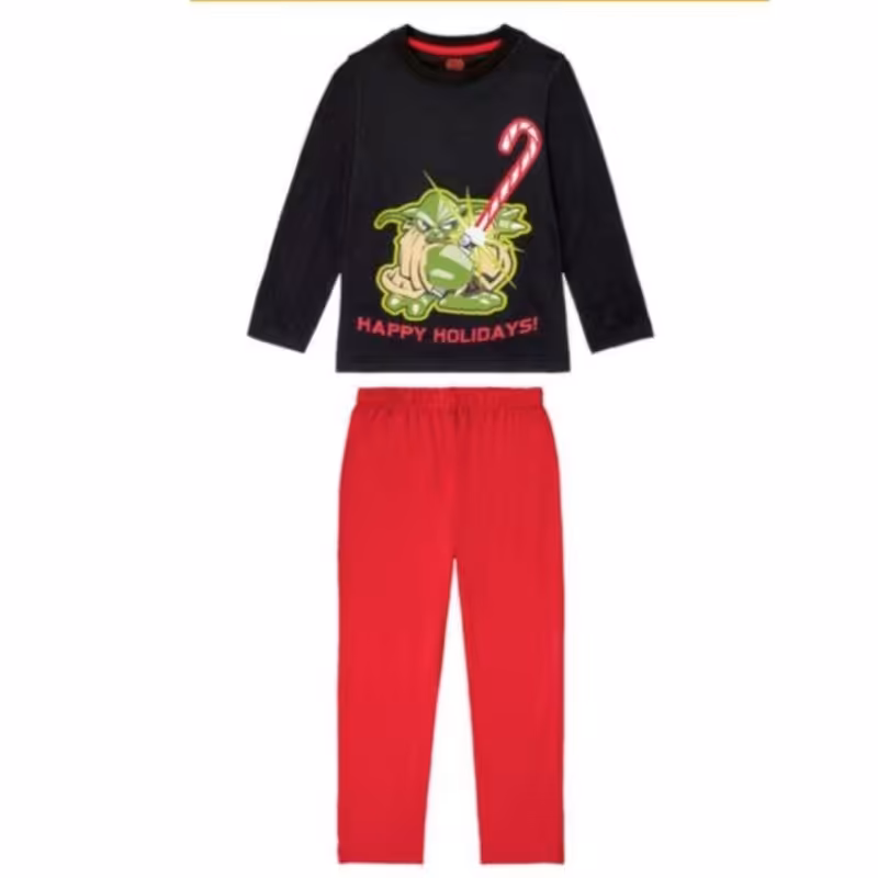 ست بلوز آستین بلند و شلوار  لوپیلو آلمان طرح Yoda