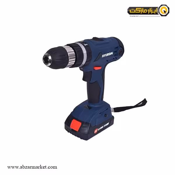 دریل شارژی چکشی هیوندای لیتیوم 18 ولت مدل HP218L-CD