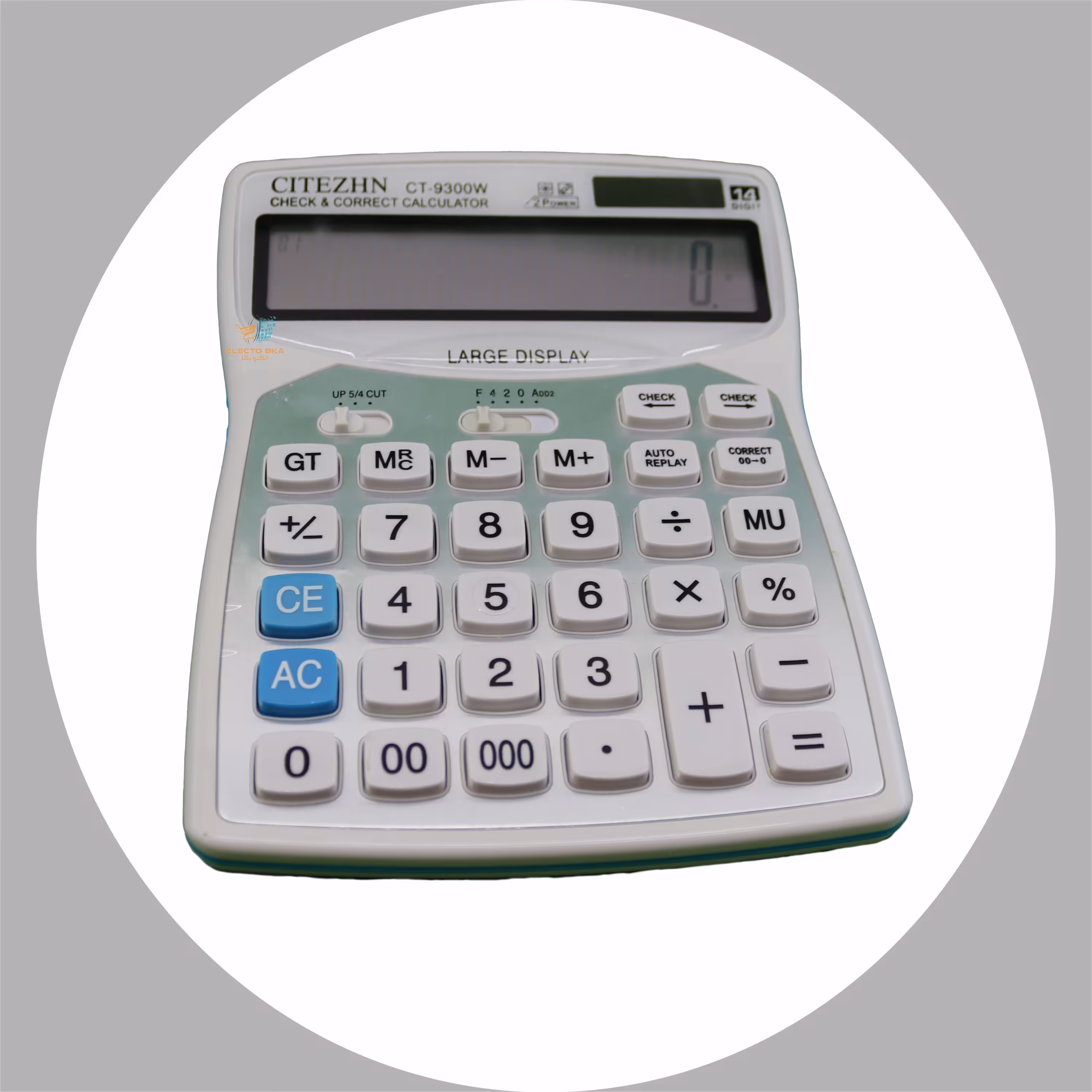 ماشین حساب سیتیژن مدل ct-9300w-فروش عمده ماشین حساب الکتوبکا 1607