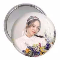 آینه جیبی خندالو مدل جیسو بلک پینک Black Pink کد 14129