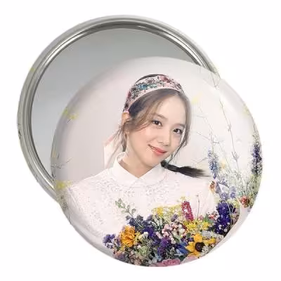 آینه جیبی خندالو مدل جیسو بلک پینک Black Pink کد 14129