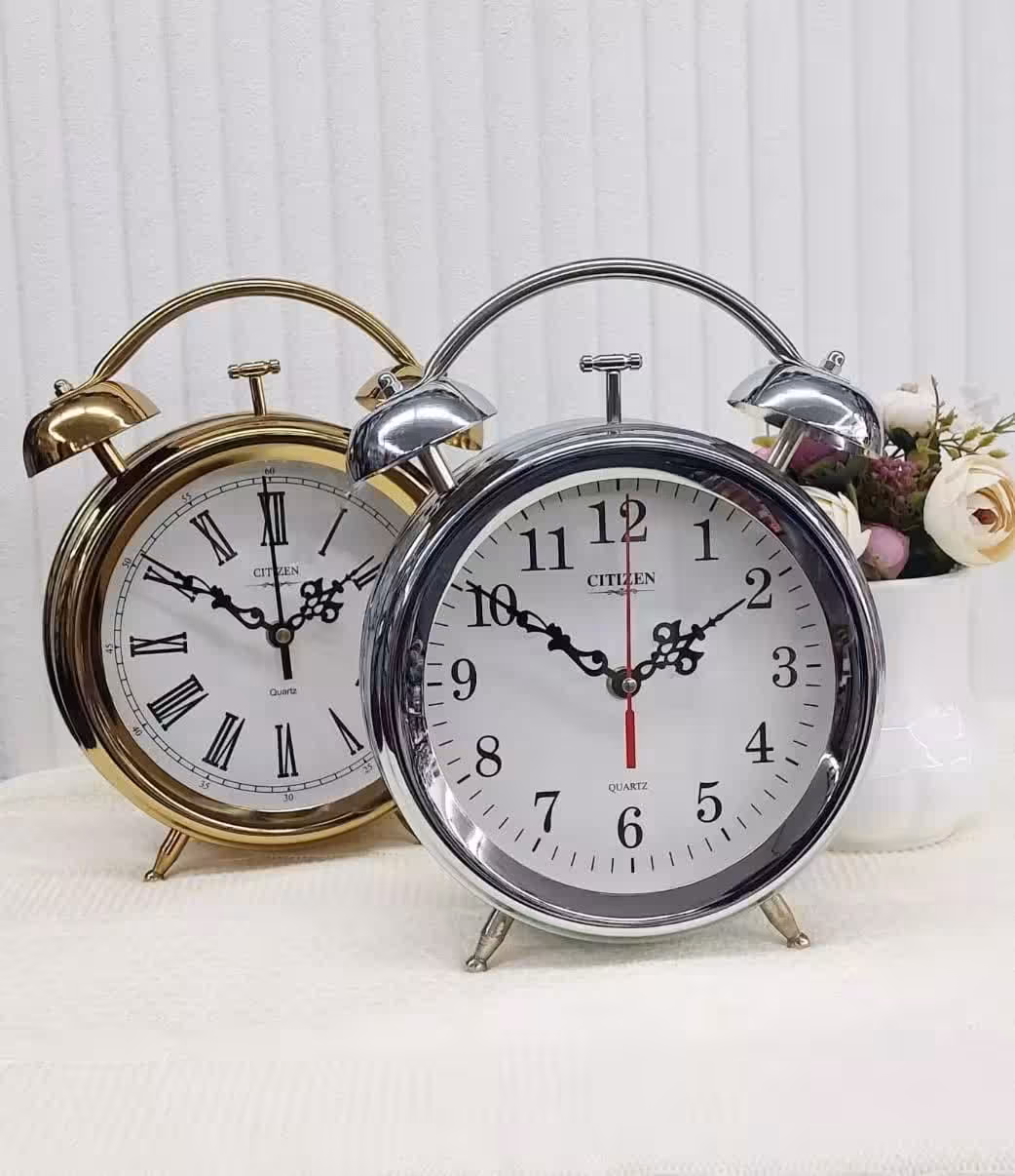 ساعت رومیزی و دیواری تمام فلزی CITIZEN