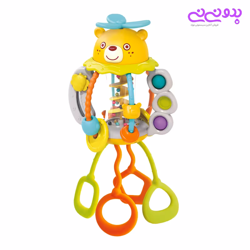 اسباب‌بازی جغجغه آویزی هولی تویز 7916 | سیسمونی بدو نی نی