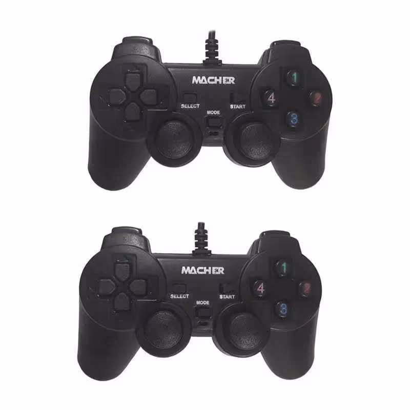 دسته بازی شوک دار  کامپیوتر یا لپ تاپ(دسته بازی دوبل شوک دار) 