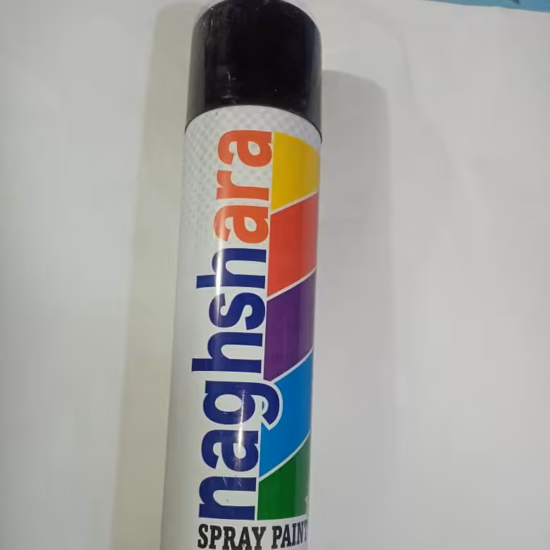 اسپری رنگ مشکی براق