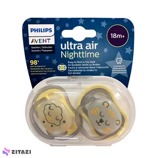 پستانک اونت مدل ultra air بسته دو عددی