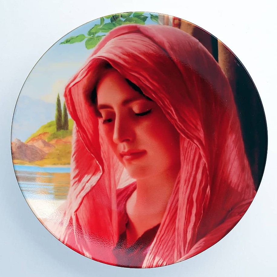 بشقاب دیوارکوب و دکوری و کادویی طرح 1089