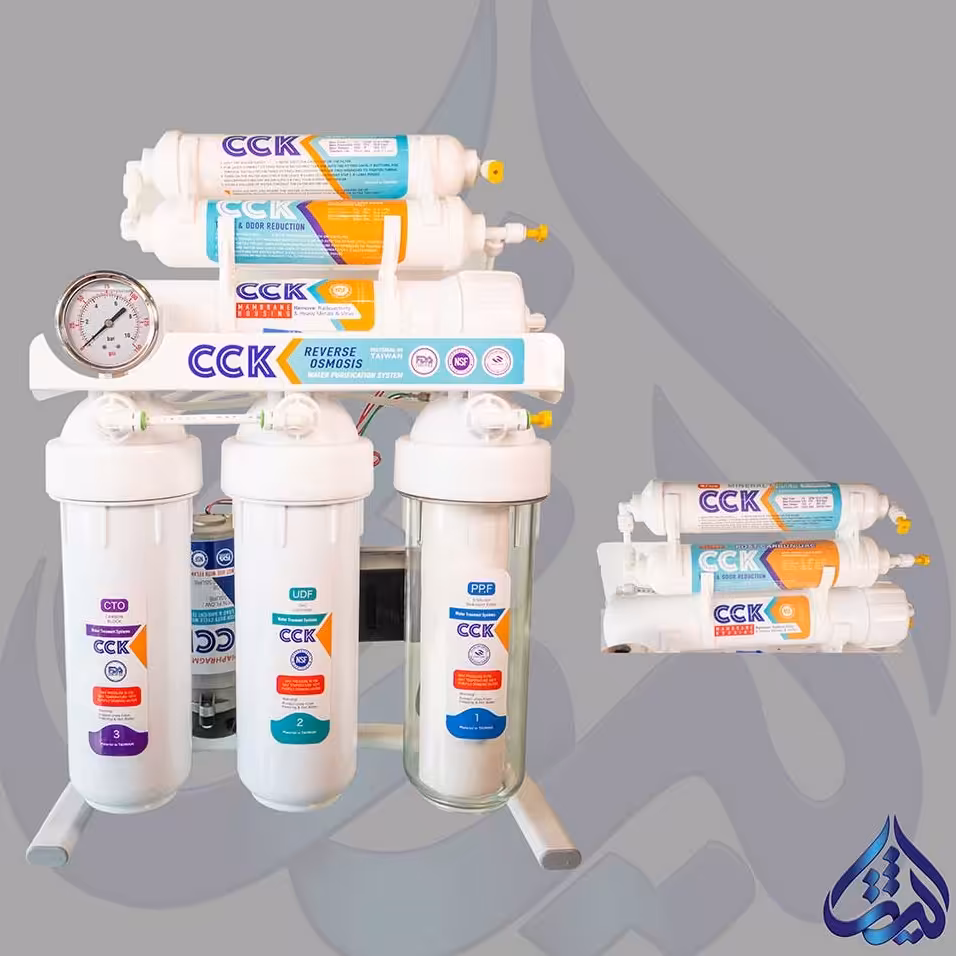 دستگاه تصفیه آب خانگی 6 مرحله ای cck تایوان