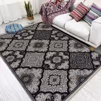 گلیم آشپزخانه 4 متری (2.25-1.5) رنگ نقره ای  طرح 802