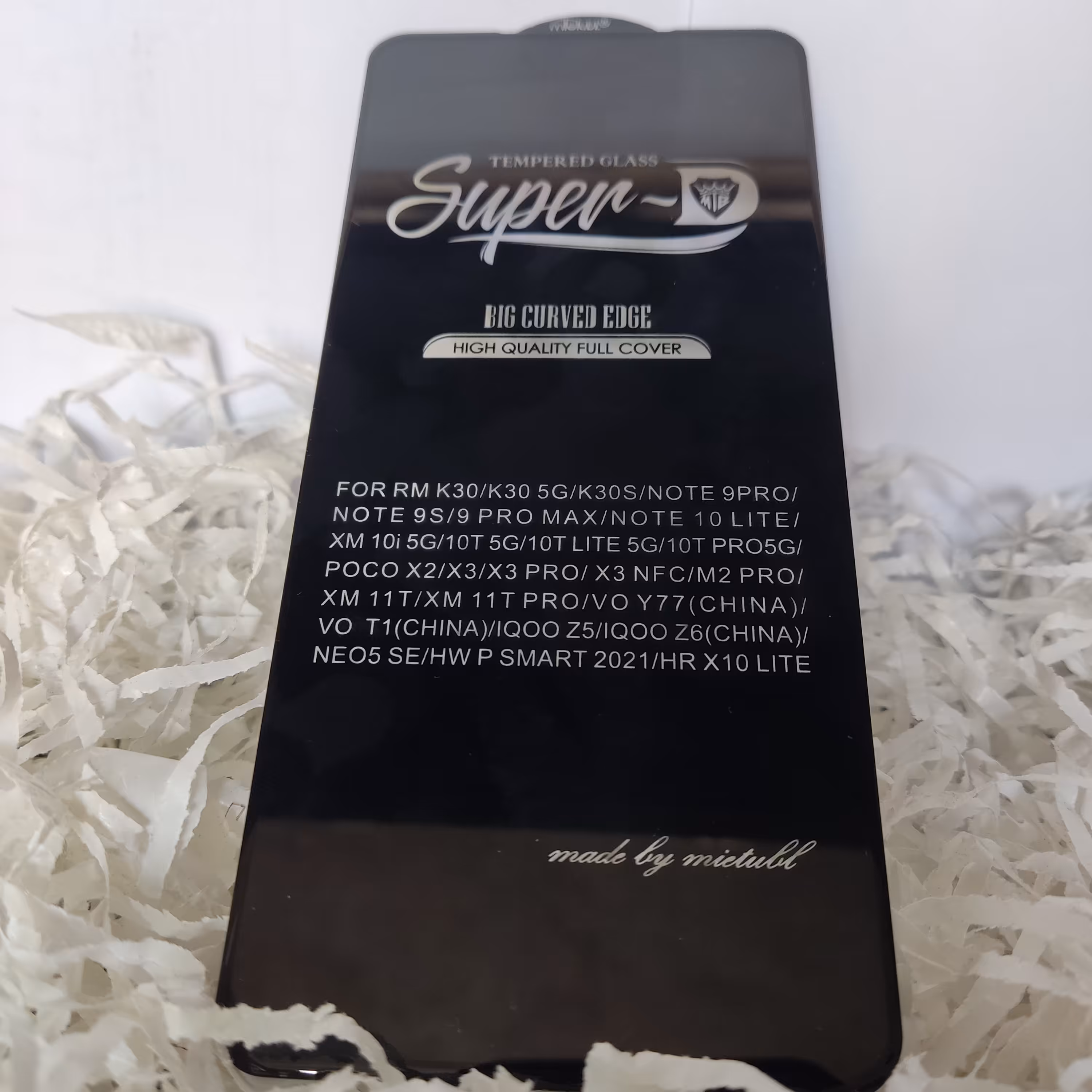 گلس شیائومی مدل های ردمی K30 K30s Note 9Pro و 9s و 9pro max. note 10 lite. 10i. Poco x2 x3 و x3 pro. x3 nfc. m2 pro. 11t