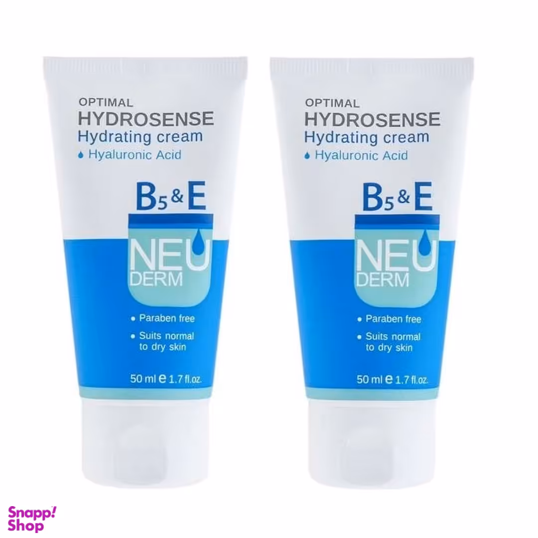 کرم مرطوب کننده نئودرم مدل Optimal Hydrosense حجم 50 میلی‌ لیتر مجموعه 2 عددی