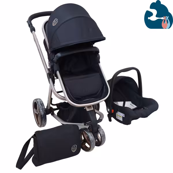 سرویس سه تکه کالسکه کیکابو مدل آمیکا kikaboo amica