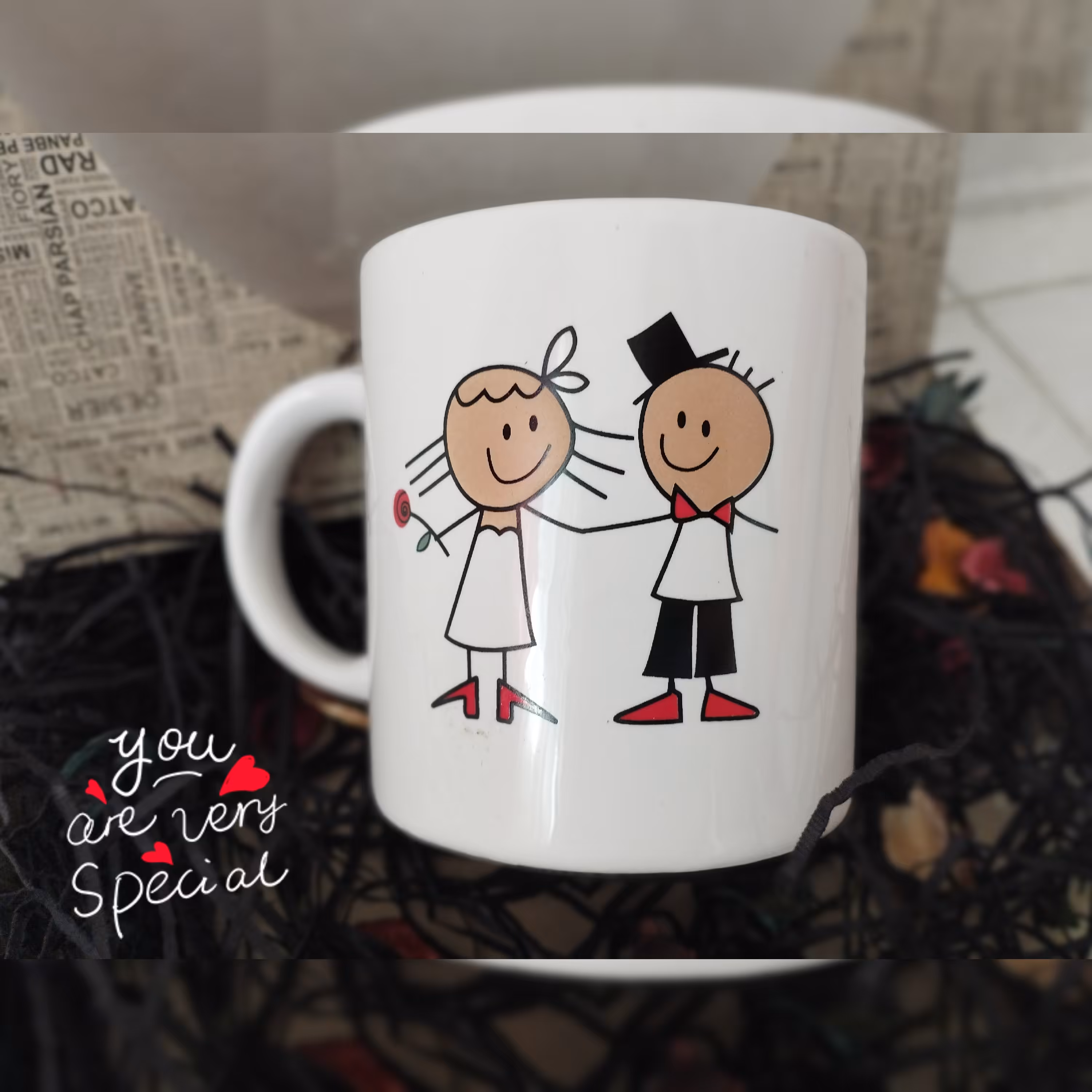 ماگ سرامیکی طرح عاشقانه روز عشق تولد جهت هدیه دادن در مناسبت های مختلف به کسایی که دوسشون داری 