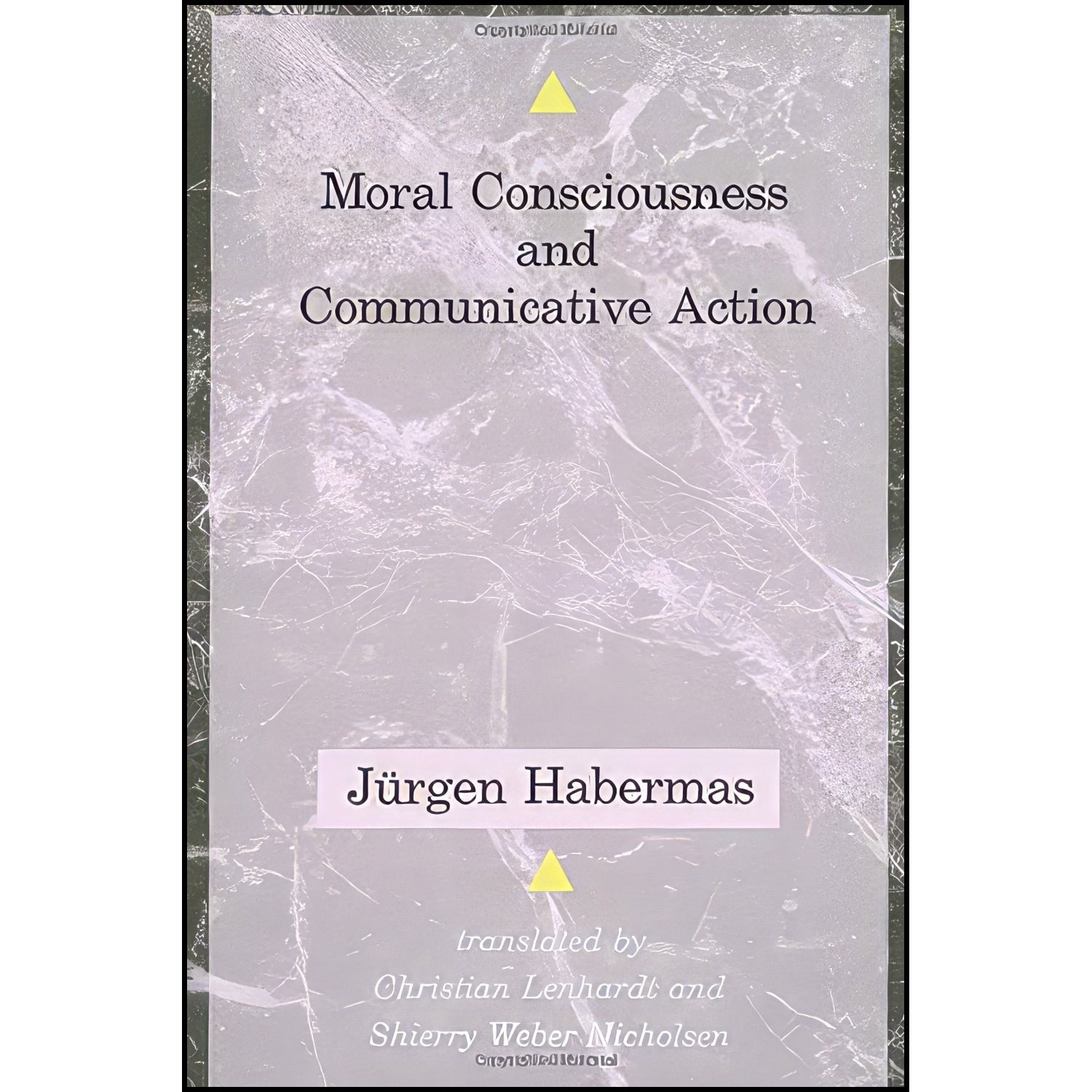 کتاب زبان اصلی Moral Conciousness and Communicative Action 