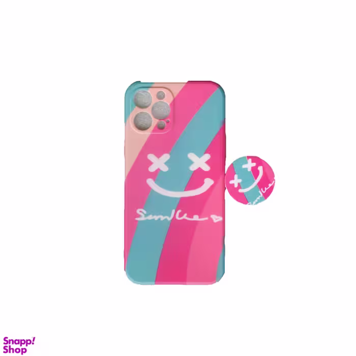 کاور طرح دار به همراه محافظ نگهدارنده مدل 478 مناسب گوشی IPhone 12 Pro Max