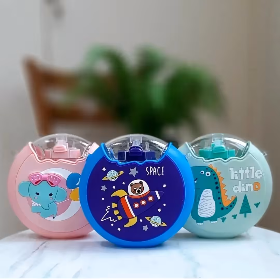 قمقمه سیلیکونی طرح حیوانات