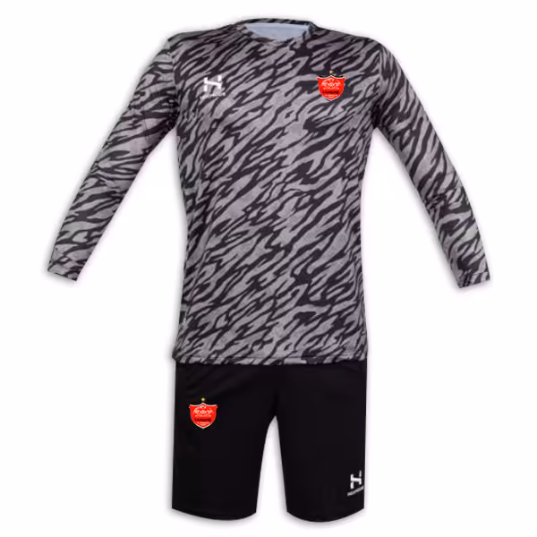 پیراهن و شورت دروازه بانی پرسپولیس 2023 (مشکی)