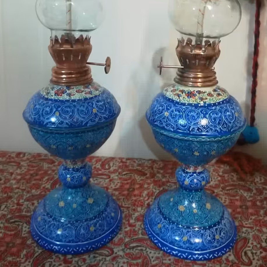 چراغ های الکل سوز میناکاری 