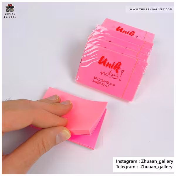 استیکی نت فلورسنت صورتی جیغ