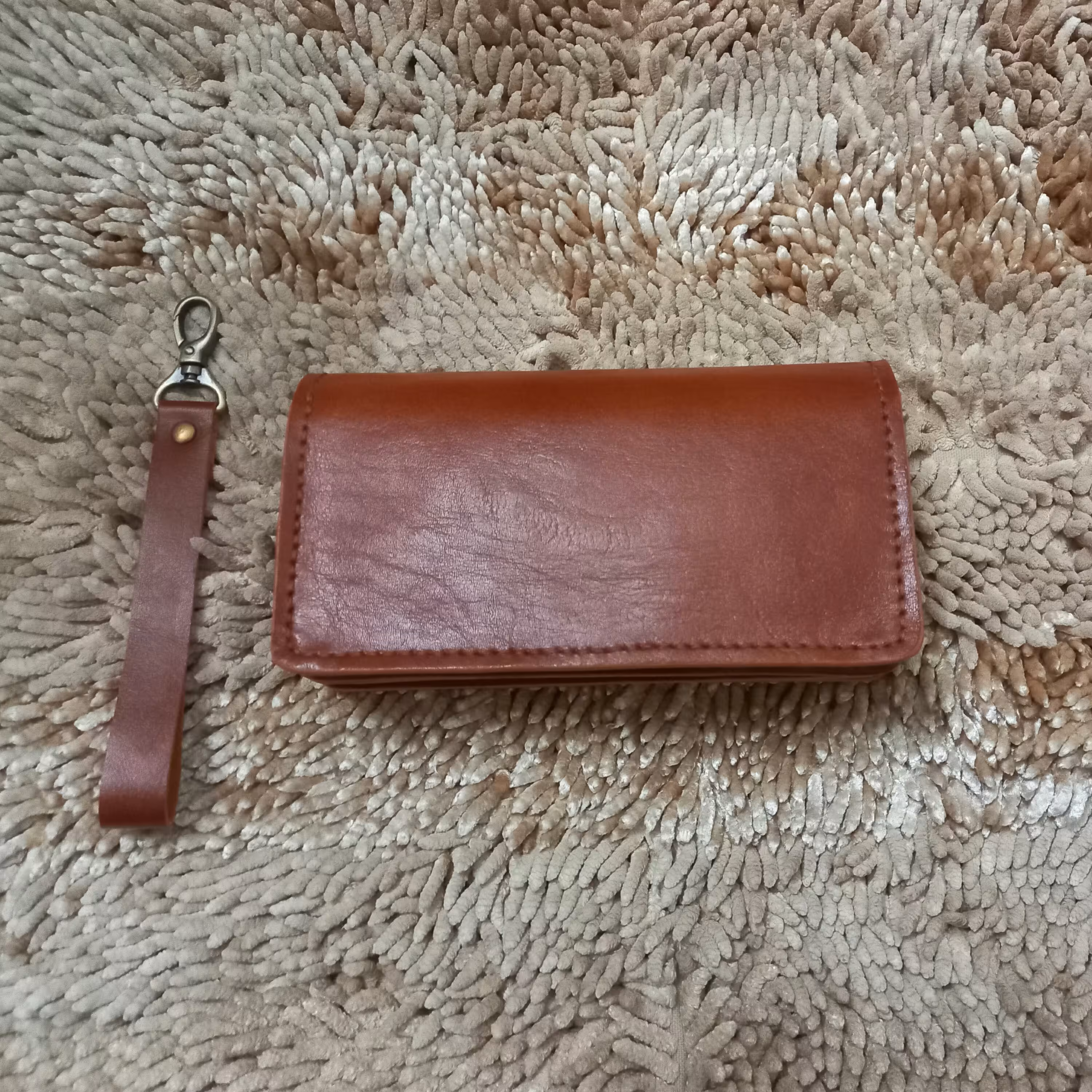 کیف پول و مدارک دستی چرم مردانه
