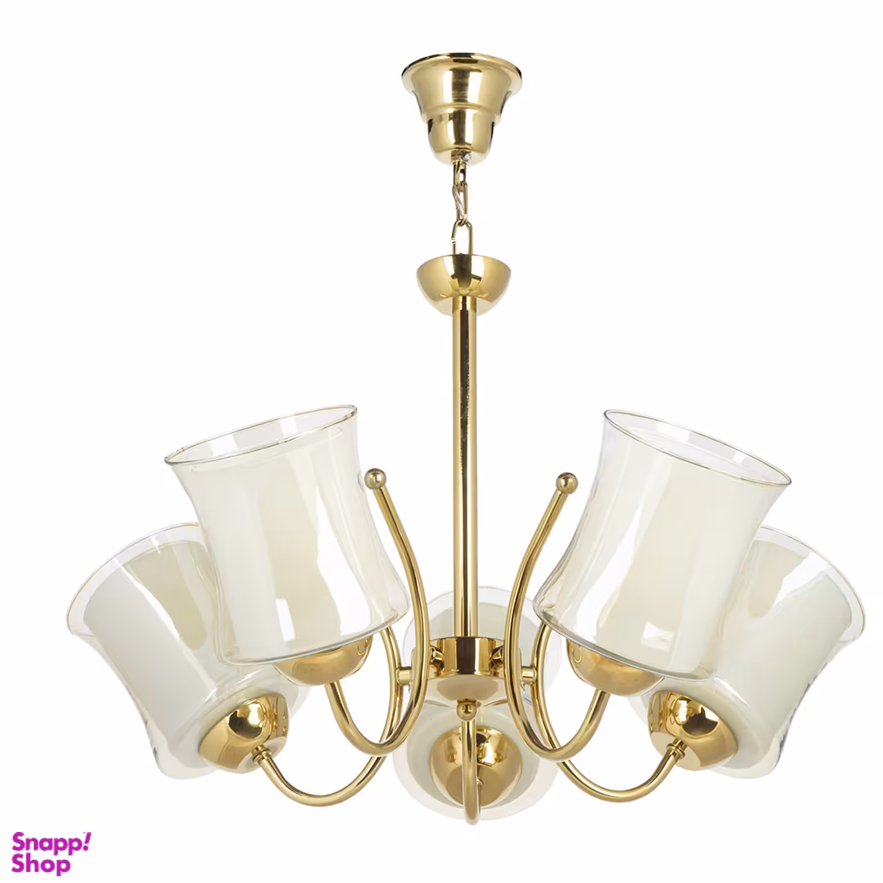 لوستر 5 شعله چشمه نور کد CH135704