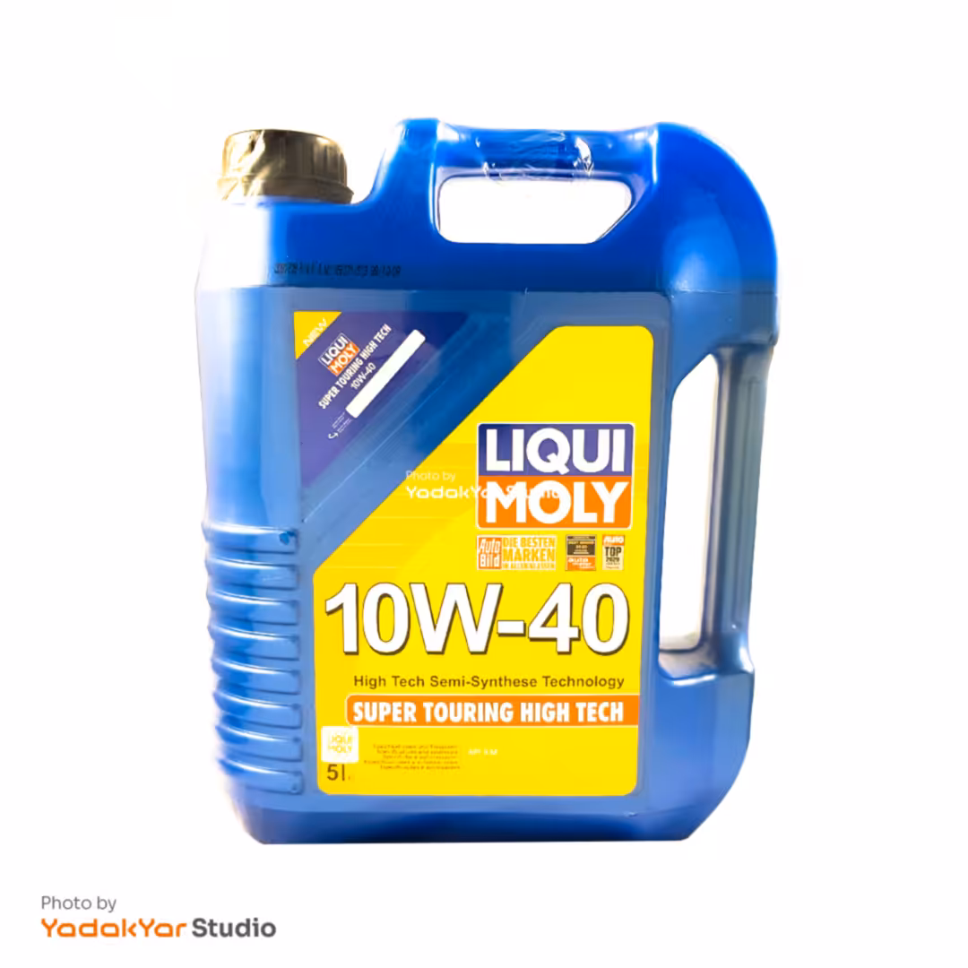روغن موتور  10W40 لیکومولی Super Touring High Tech حجم 5 لیتر