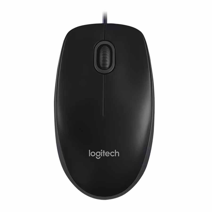 قیمت و خرید ماوس باسیم لاجیتک مدل B100 | یاس ارتباط