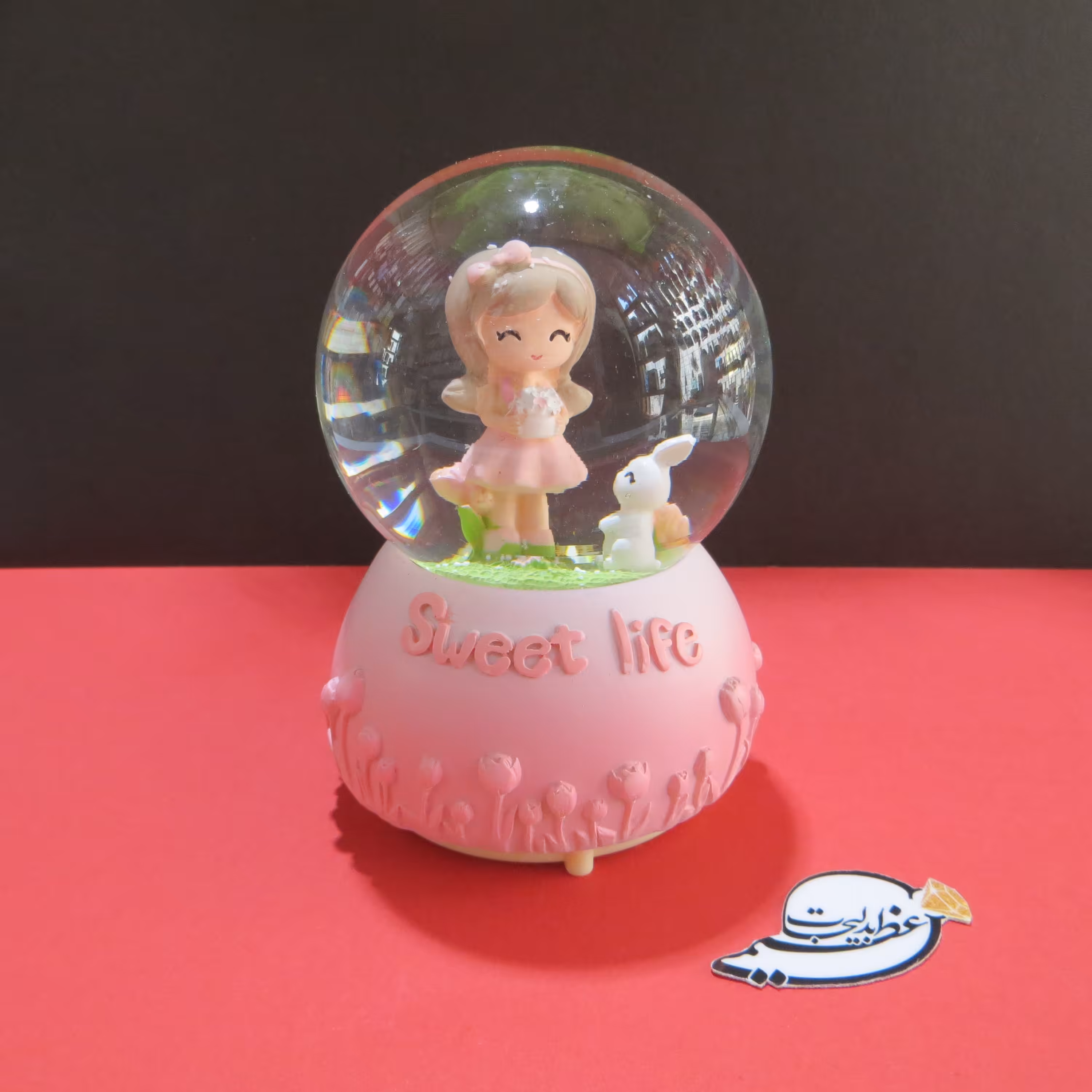 گوی موزیکال و چراغدار  متوسط خارجی و باکیفیت و جذاب و زیبا کد2